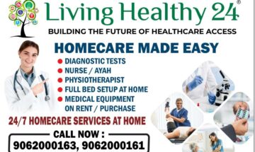 Trusted Homecare Services and Emergency Services at Home by Living Healthy 24 in West Bengal