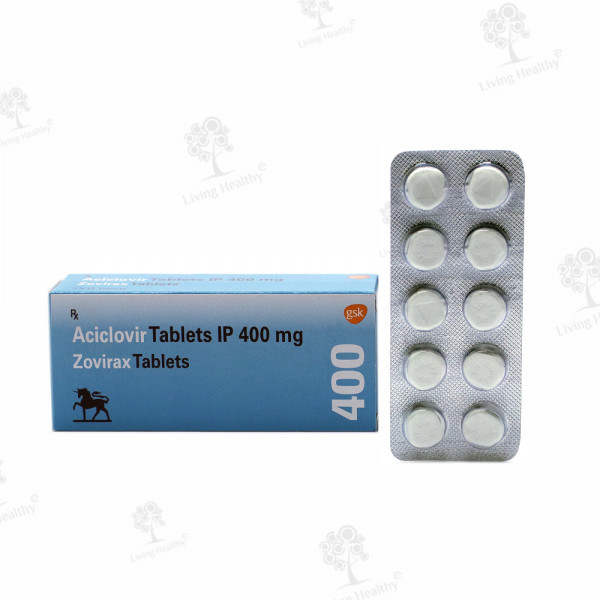 ZOVIRAX 400 MG TAB (10  TAB)
