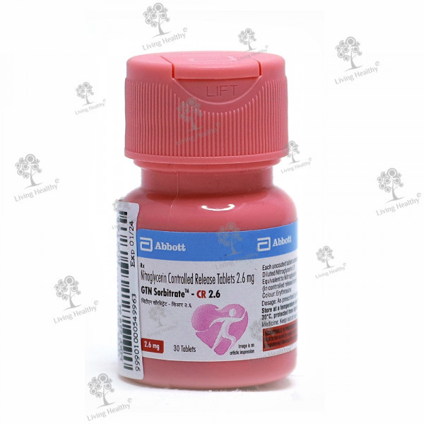 GTN SORBITRATE CR 2.6 MG TAB (30  TAB)