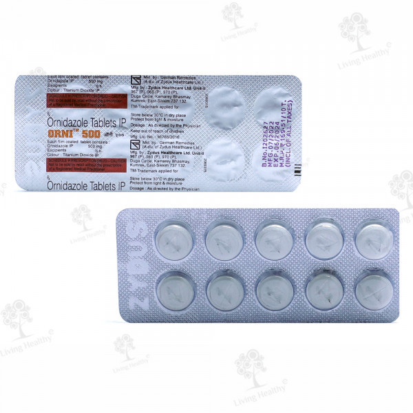 ORNI 500 MG TAB(10 TAB)