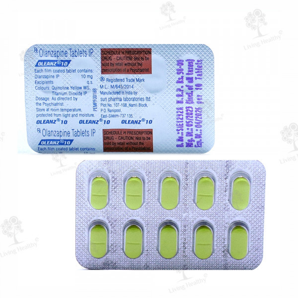 OLEANZ 10 MG TAB (10  TAB)