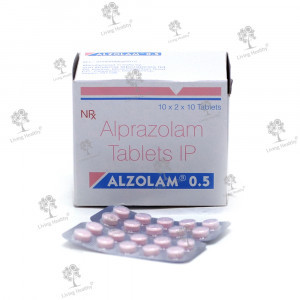 ALZOLAM 0.5 MG TAB(10 TAB)