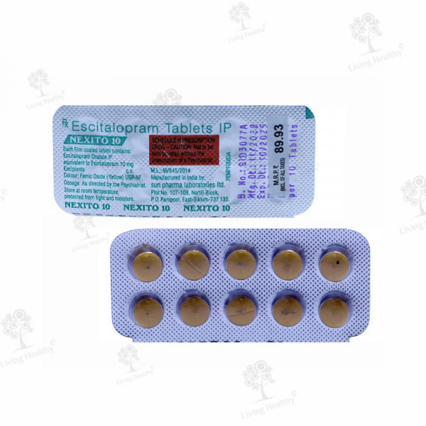 NEXITO 10 MG TAB (10  TAB)