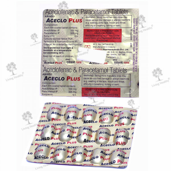 ACECLO PLUS TAB (15  TAB)