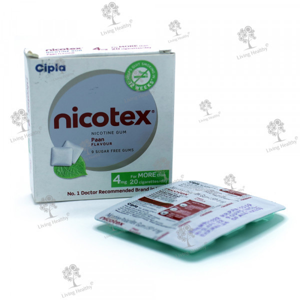 NICOTEX 2 MG GUM(9 TAB)