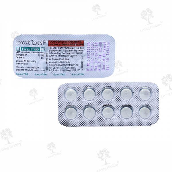 EZACT 60 MG TAB(10 TAB)