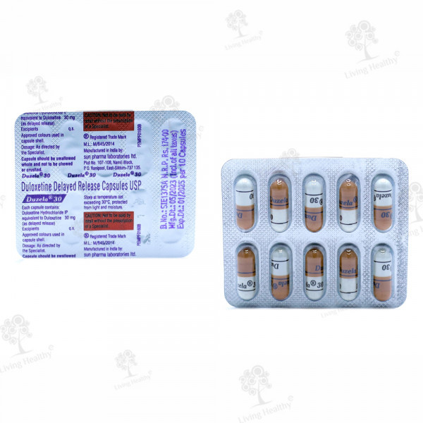 DUZELA 30 MG CAP(10 CAP)