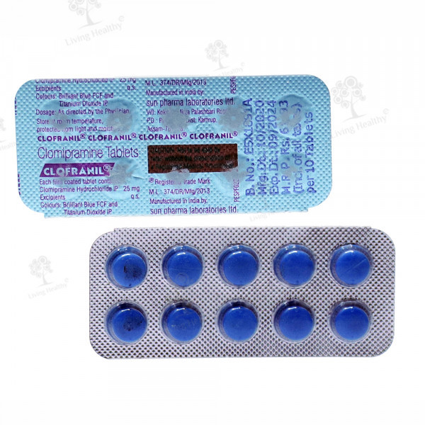 CLOFRANIL 25 MG TAB (10  TAB)