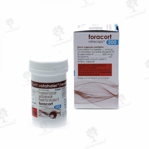 FORACORT 200 ROTACAPS(30 CAP)