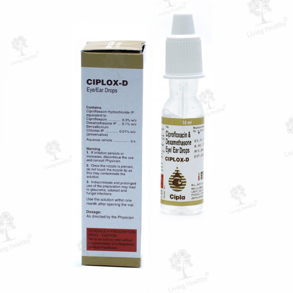 CIPLOX D EYE-EAR DROP(10 ML)