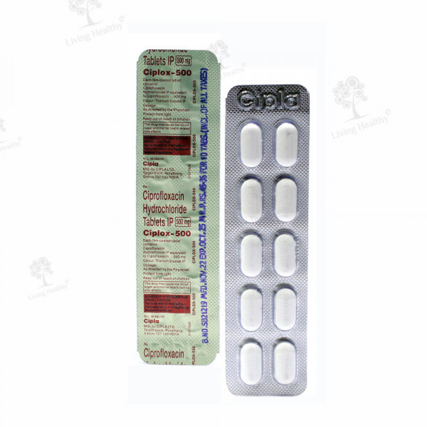 CIPLOX 500 MG TAB(10 TAB)