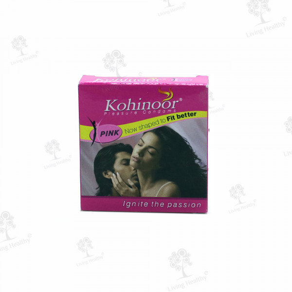 KOHINOOR PINK CONDOM(3 PCS)