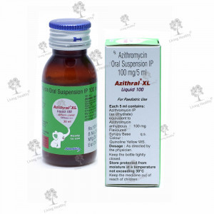 AZITHRAL XL 100 MG SUSP.(30 ML)