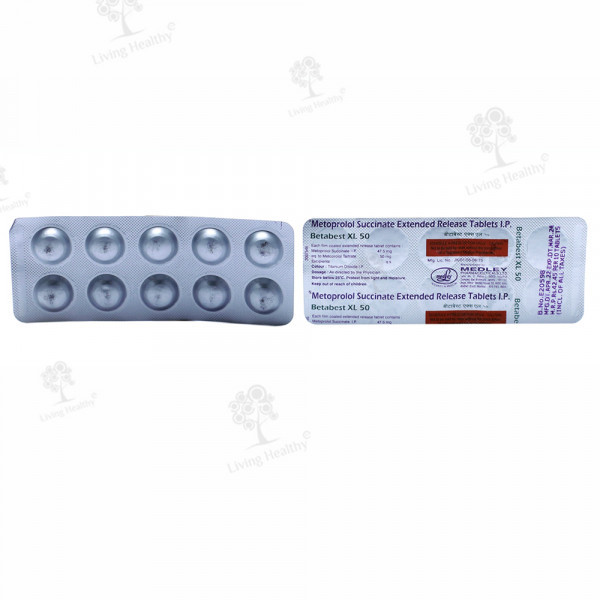 BETABEST XL 50 MG TAB (10  TAB)