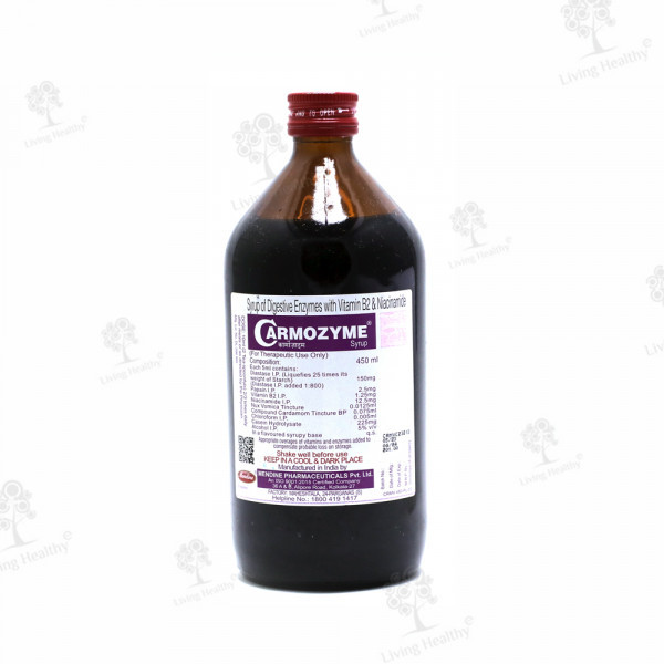 CARMOZYME SYRUP(450 ML)