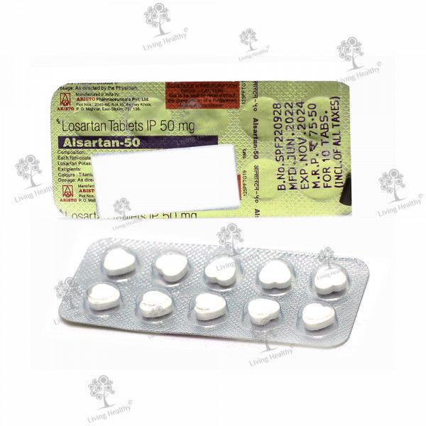 ALSARTAN 50 MG TAB(10 TAB)