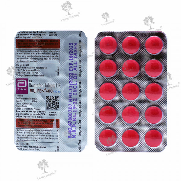 BRUFEN 400 MG TAB(15 TAB)