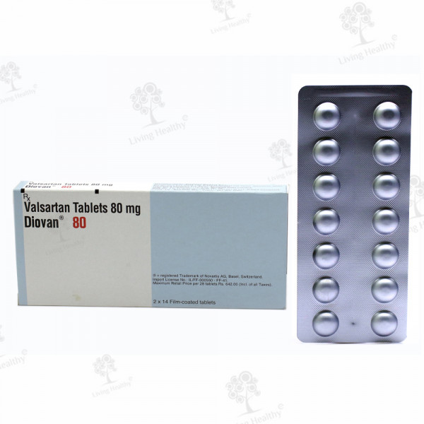 DIOVAN 80 MG TAB (14 TAB)
