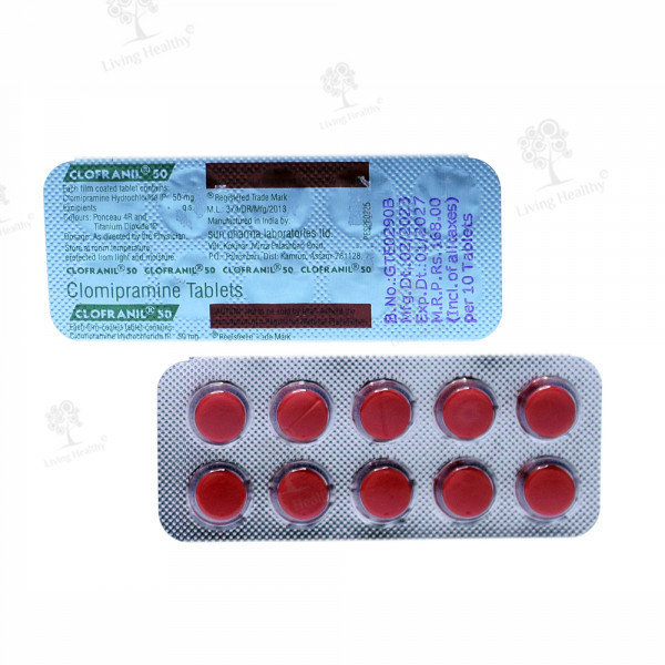 CLOFRANIL 50 MG TAB (10  TAB)