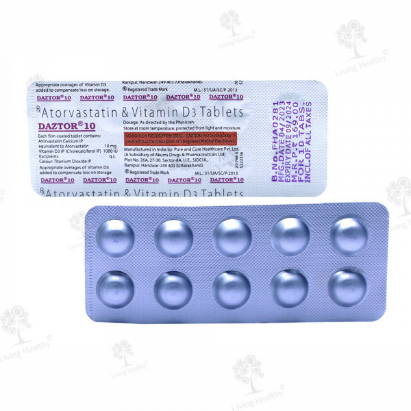 DAZTOR 10 MG TAB(10 TAB)