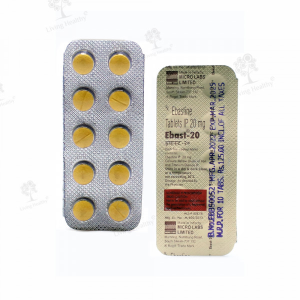 EBAST 20 MG TAB (10  TAB)