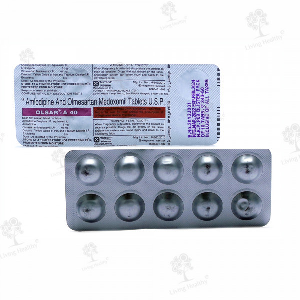 OLSAR A 40 MG(10 TAB)