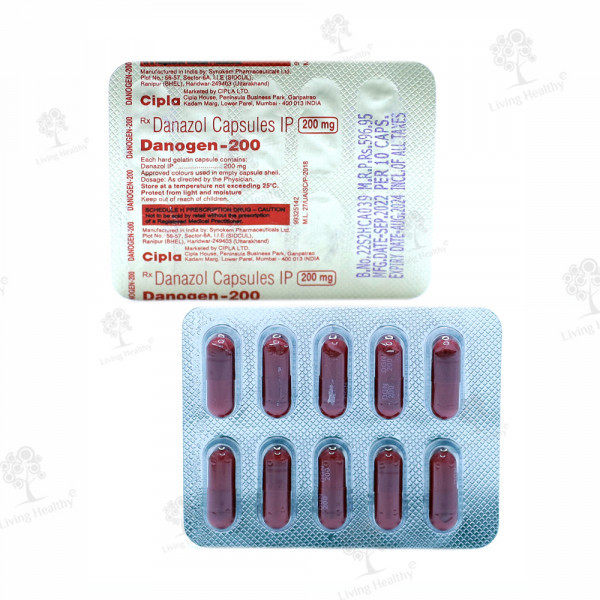 DANOGEN 200 MG(10 CAP)