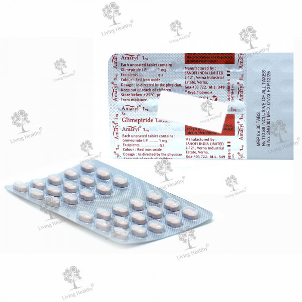 AMARYL 1 MG TAB(30 TAB)