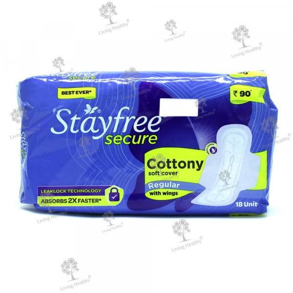 STAYFREE SECURE COTTON XL (18 PCS)
