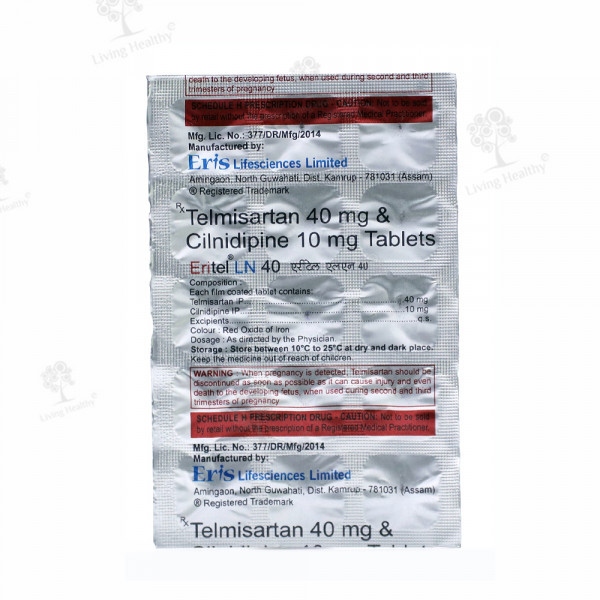 ERITEL LN 40 MG TAB(15 TAB)