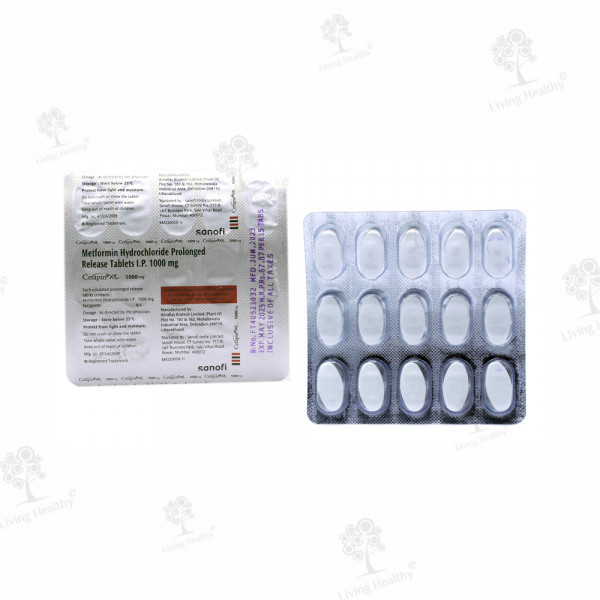 CETAPIN XR 1000 MG(15 TAB)