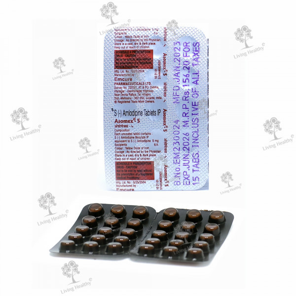 ASOMEX 5 MG TAB(15 TAB)