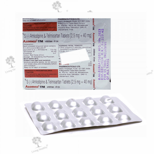 ASOMEX TM 2.5 MG TAB(15 TAB)