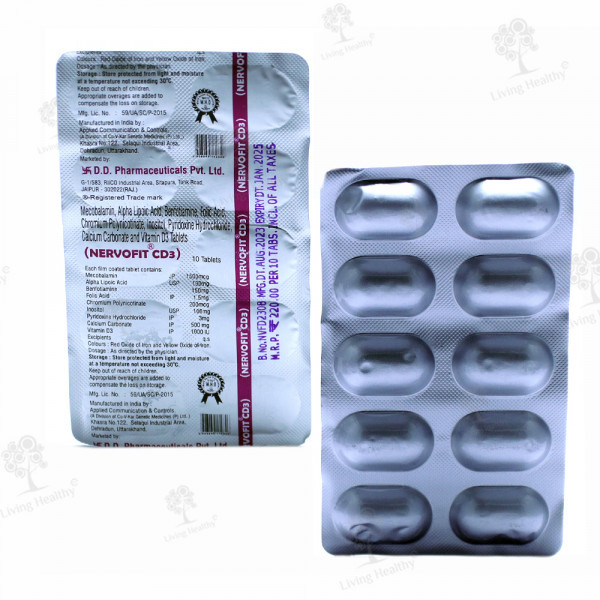 NERVOFIT CD3 (10 TAB)