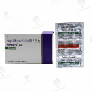 CORBIS 2.5 MG TAB(15 TAB)