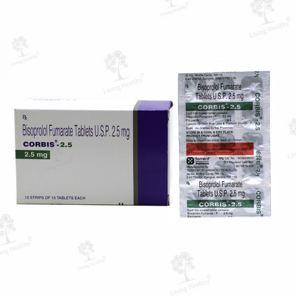 CORBIS 2.5 MG TAB(15 TAB)