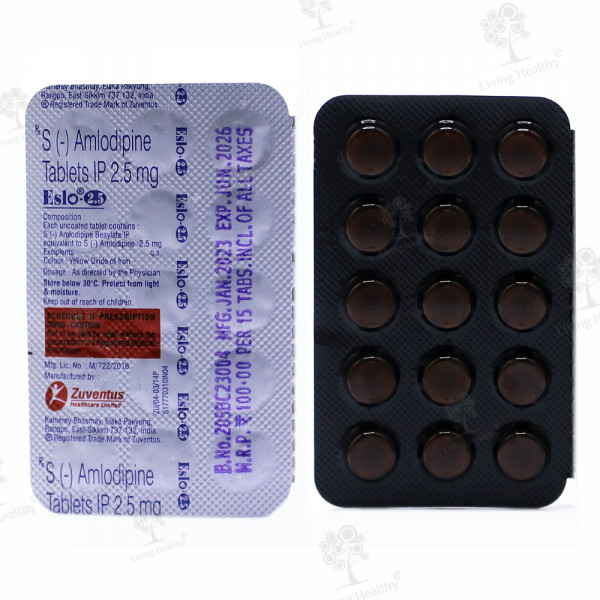 ESLO 2.5 MG TAB(15 TAB)