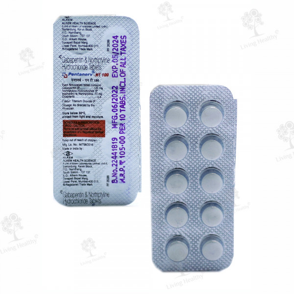 PENTANERV NT 100 MG TAB(10 TAB)