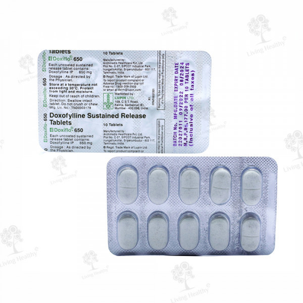 DOXIFLO 650 MG TAB(10 TAB)