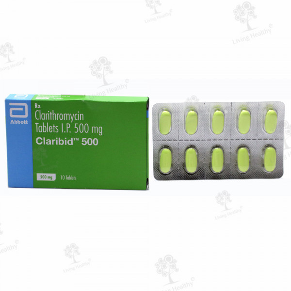 CLARIBID 500 MG TAB(10 TAB)