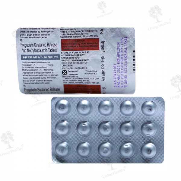 PREGABA M 75 MG CAP(15 CAP)