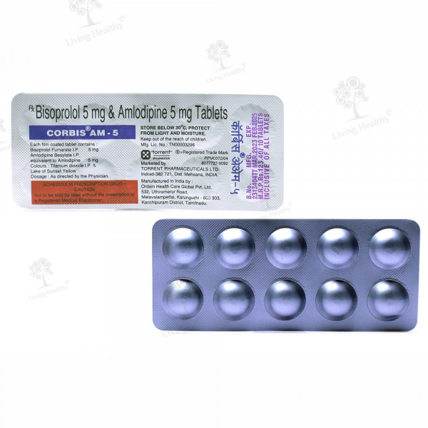CORBIS AM 5 MG TAB(10 TAB)