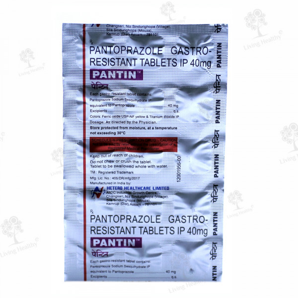 PANTIN 40 MG TAB(15 TAB)