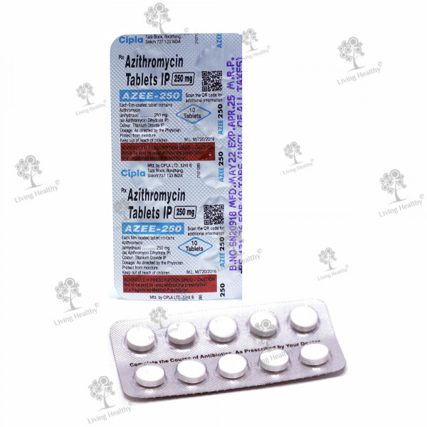 AZEE 250 MG TAB (10 TAB)