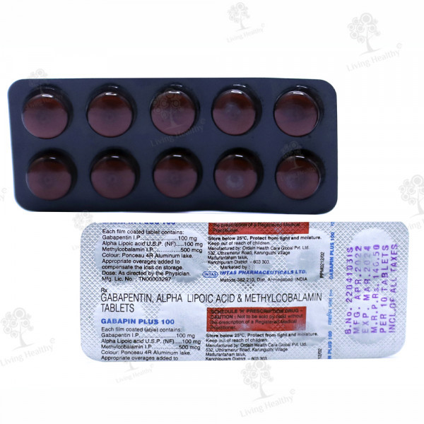 GABAPIN PLUS 100 MG TAB(10 TAB)