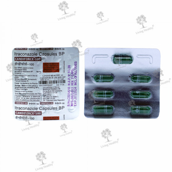 CANDIFORCE 100 MG CAP (7 CAP)