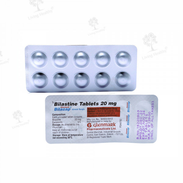 BILAZAP 20 MG TAB (10 TAB)