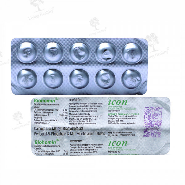BIOHOMIN TAB (10 TAB)