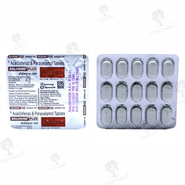 DOLOKIND PLUS TAB (15 TAB)