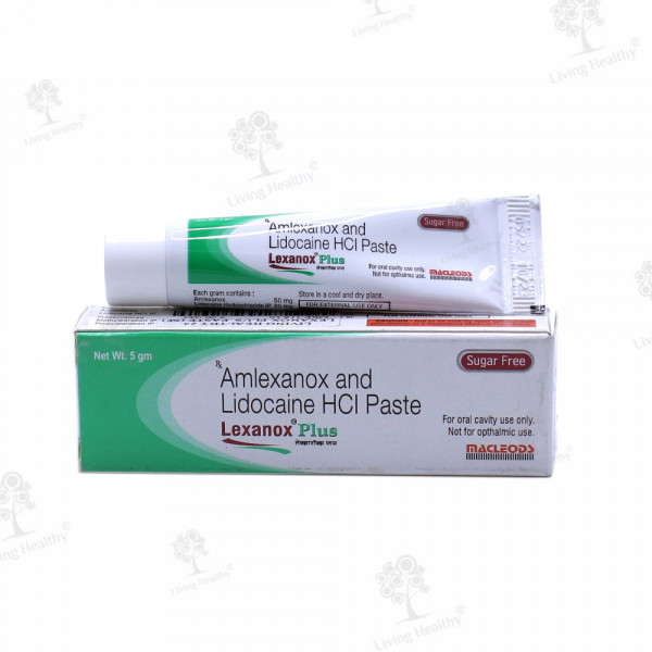 LEXANOX PLUS PASTE (SF)(5 GM)